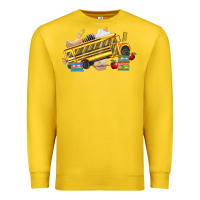 Lemon school bus driver Premium Sweatshirt - texasbilliewilder