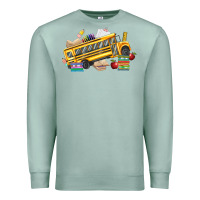 Seafoam school bus driver Premium Sweatshirt - texasbilliewilder
