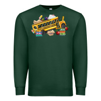 Sports Green school bus driver Premium Sweatshirt - texasbilliewilder