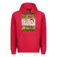 Cardinal christmas pig Premium Hoodie - Artiststas
