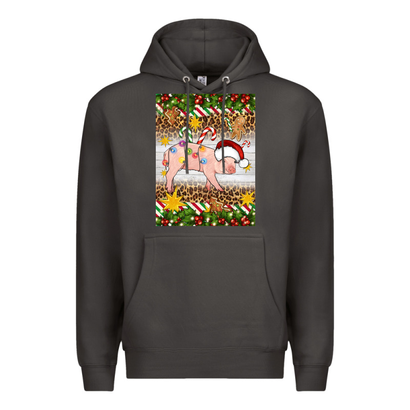 Christmas Pig Premium Hoodie by Artiststas | Teevron