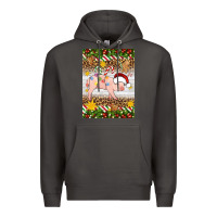 Smoke christmas pig Premium Hoodie - Artiststas