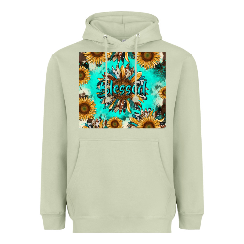 Blessed Sunflowers Heavyweight Hoodie by RanaPortraitStore | Teevron