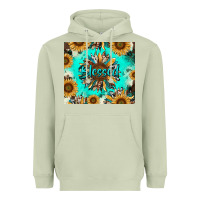 Matcha blessed sunflowers Heavyweight Hoodie - RanaPortraitStore