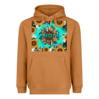 Meerkat blessed sunflowers Heavyweight Hoodie - RanaPortraitStore