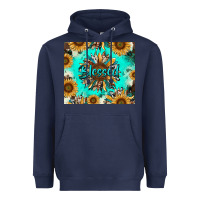 Navy blessed sunflowers Heavyweight Hoodie - RanaPortraitStore