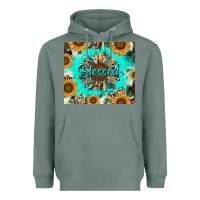 Sage blessed sunflowers Heavyweight Hoodie - RanaPortraitStore