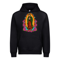 Black our lady of guadalupe Urban Hoodie - JahusDesignShop