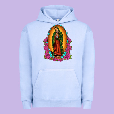 Our Lady Of Guadalupe Urban Hoodie Designed By Jahusdesignshop