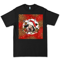 Black christmas cow Premium Tee - LillyAllenDesigns