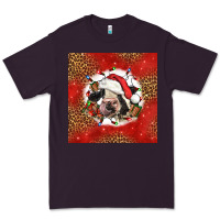 Plum christmas cow Premium Tee - LillyAllenDesigns