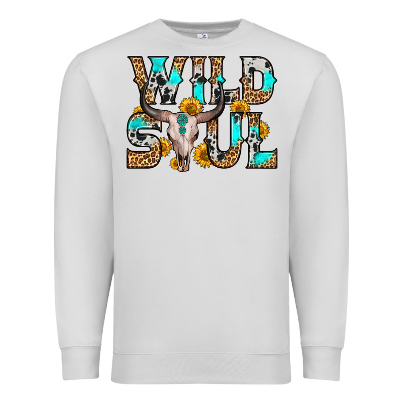 Wild Soul Premium Sweatshirt by Zillion Design Studio | Teevron