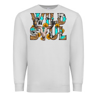 Dove Grey wild soul Premium Sweatshirt - Zillion Design Studio