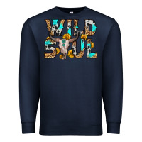 Navy wild soul Premium Sweatshirt - Zillion Design Studio