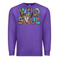 Purple wild soul Premium Sweatshirt - Zillion Design Studio