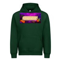 Forest Green halloween witch custom license plate Urban Hoodie - BundleAndBundleShop