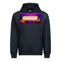 Navy halloween witch custom license plate Urban Hoodie - BundleAndBundleShop