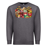 School Bus Driver Coffee Cups Premium Sweatshirt | Teevron