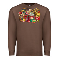 Chestnut school bus driver coffee cups Premium Sweatshirt - texasbilliewilder