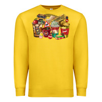 Lemon school bus driver coffee cups Premium Sweatshirt - texasbilliewilder