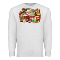 Oatmeal Heather school bus driver coffee cups Premium Sweatshirt - texasbilliewilder