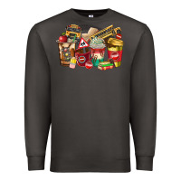 Smoke school bus driver coffee cups Premium Sweatshirt - texasbilliewilder