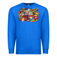 True Royal school bus driver coffee cups Premium Sweatshirt - texasbilliewilder