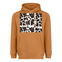 Meerkat cowhide pattern Heavyweight Hoodie - RanaPortraitStore