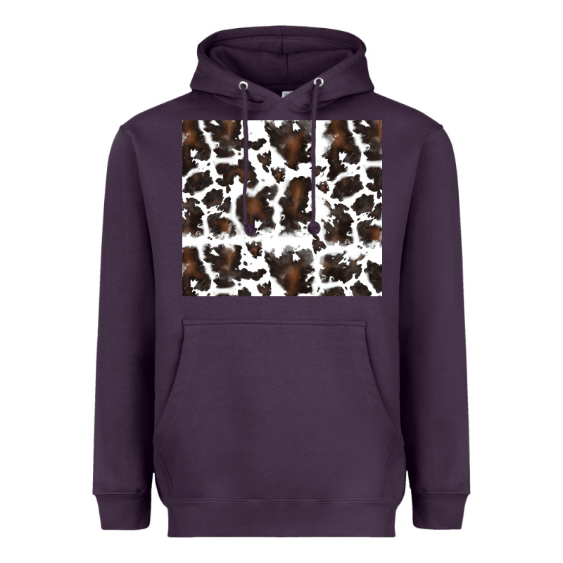 Cowhide Pattern Heavyweight Hoodie by RanaPortraitStore | Teevron