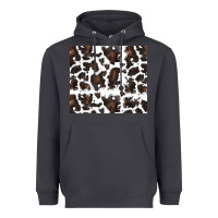 Smoke cowhide pattern Heavyweight Hoodie - RanaPortraitStore