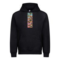 Black dinosaurs pen wrap Urban Hoodie - Artiststas