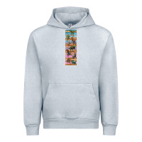 Heather Grey dinosaurs pen wrap Urban Hoodie - Artiststas