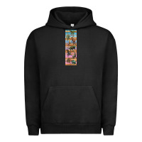 Pigment Black dinosaurs pen wrap Urban Hoodie - Artiststas