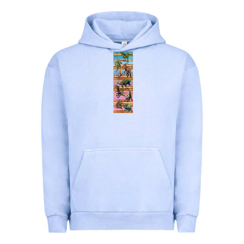 Dinosaurs Pen Wrap Urban Hoodie by Artiststas | Teevron