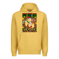 Antique Gold Christmas chick air freshener Premium Hoodie - Artiststas