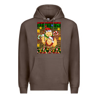 Coffee Christmas chick air freshener Premium Hoodie - Artiststas