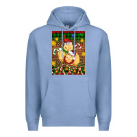 Colony Blue Christmas chick air freshener Premium Hoodie - Artiststas
