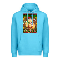 Ocean Blue Christmas chick air freshener Premium Hoodie - Artiststas