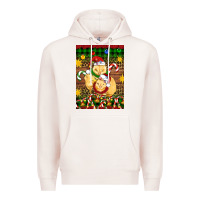 Pale Pink Christmas chick air freshener Premium Hoodie - Artiststas