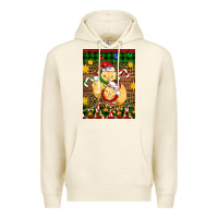 Sandshell Christmas chick air freshener Premium Hoodie - Artiststas