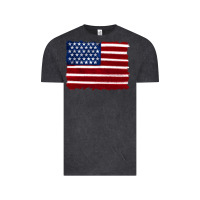 Vintage Black american flag Vintage Tee - Artiststas