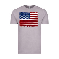 Vintage Zinc american flag Vintage Tee - Artiststas