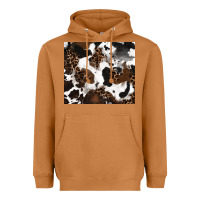 Meerkat cowhide and leopard pattern Heavyweight Hoodie - RanaPortraitStore