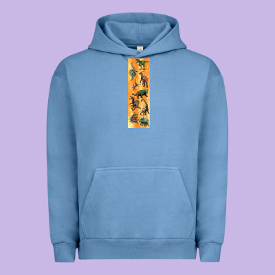 Dinosaurs Pen Wrap Urban Hoodie Designed By Artiststas