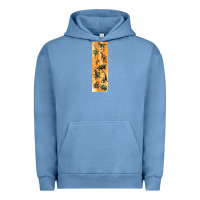 Pigment Pebble Blue dinosaurs pen wrap Urban Hoodie - Artiststas