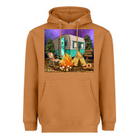 Meerkat camping Heavyweight Hoodie - RanaPortraitStore