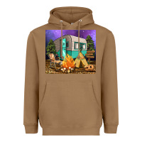 Toasted Coconut camping Heavyweight Hoodie - RanaPortraitStore