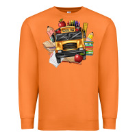 Carrot school bus driver front Premium Sweatshirt - texasbilliewilder