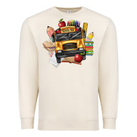Sandshell school bus driver front Premium Sweatshirt - texasbilliewilder