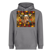 Storm Christmas cow Heavyweight Hoodie - RanaPortraitStore